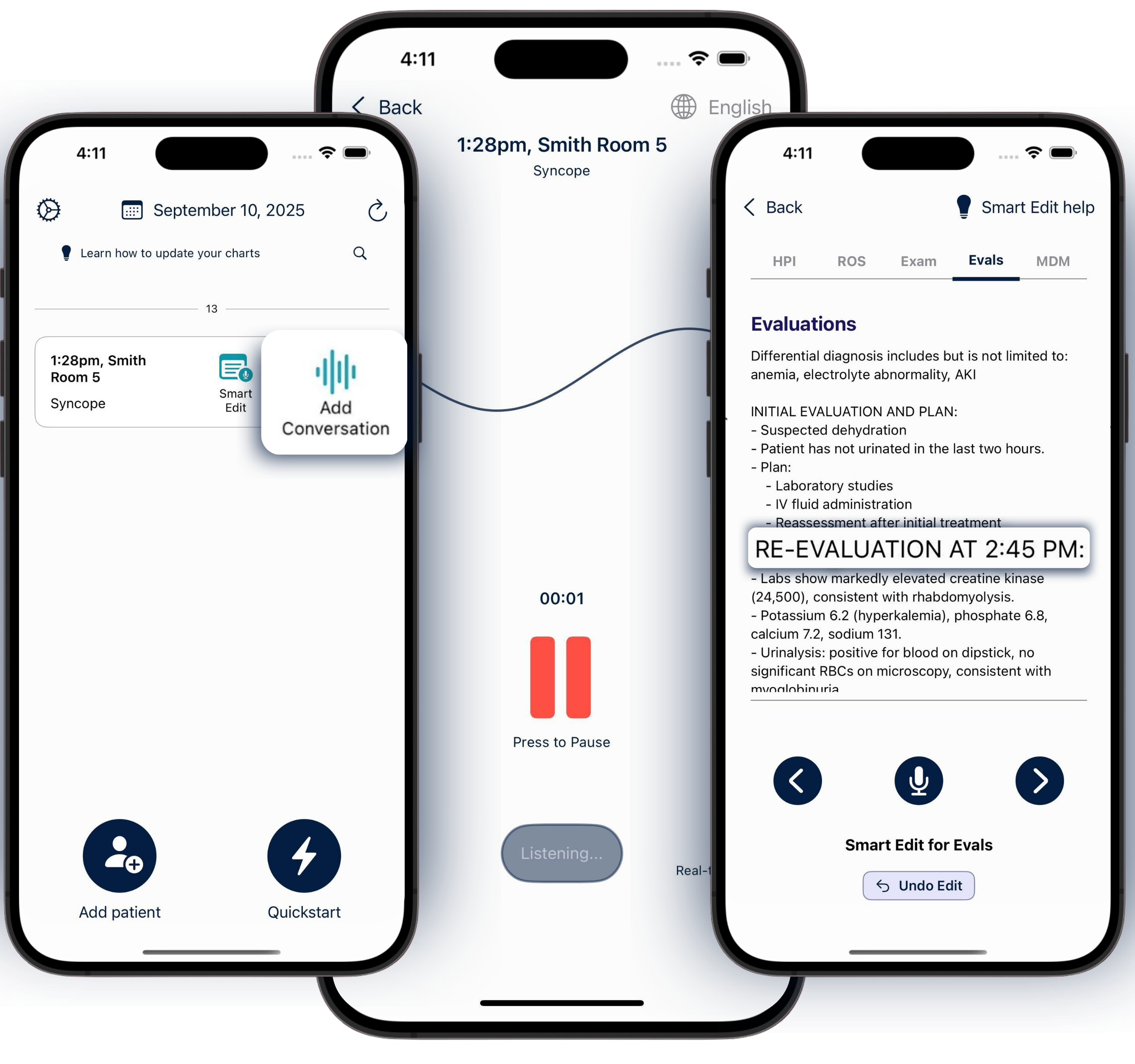 Time-Stamped Re-Evaluations