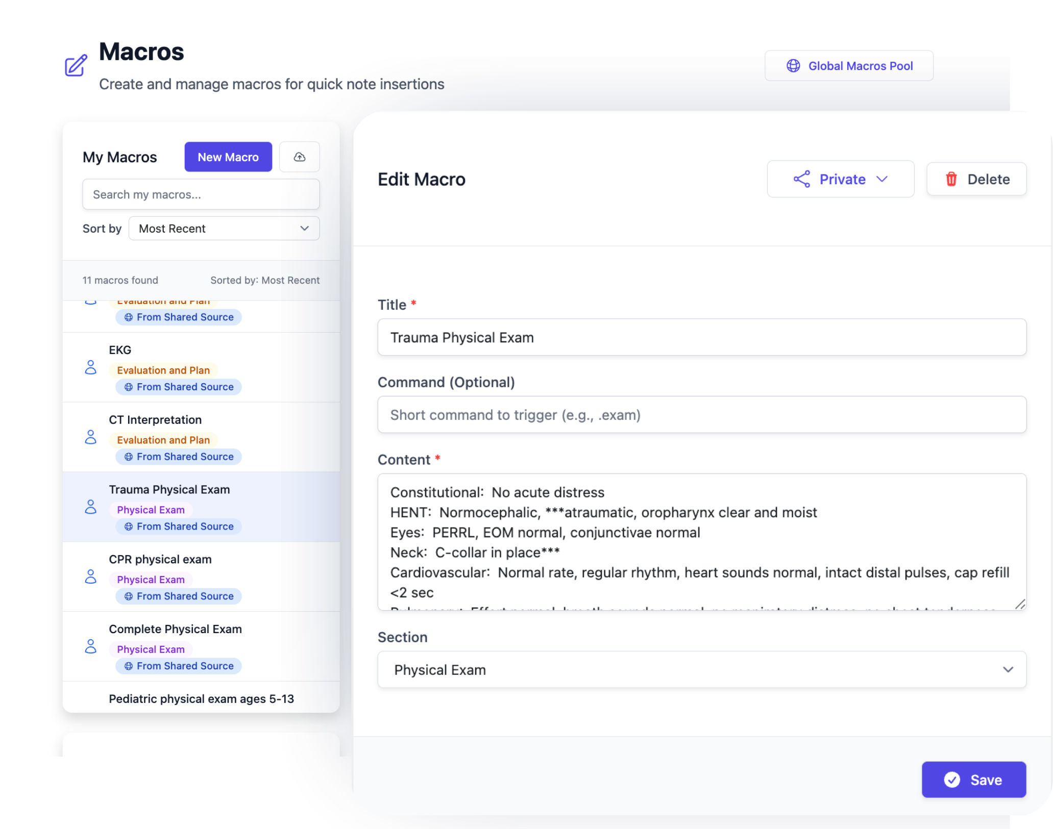 Notes in exactly your style